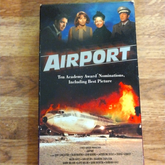vhs Other Vintage Vhs Classic Airport Movie Poshmark